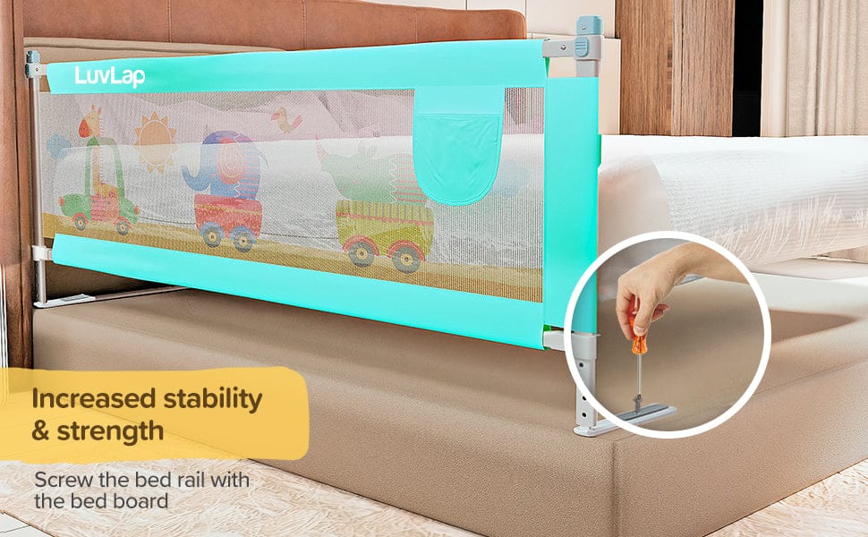 How to Install an Adjustable Baby Bed Rail Safely