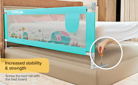 Baby Bed Safety During Illness & Recovery: When Using a Bed Rail Becomes Critical