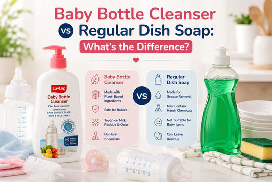 Baby Bottle Cleanser vs Regular Dish Soap: What's the Difference?