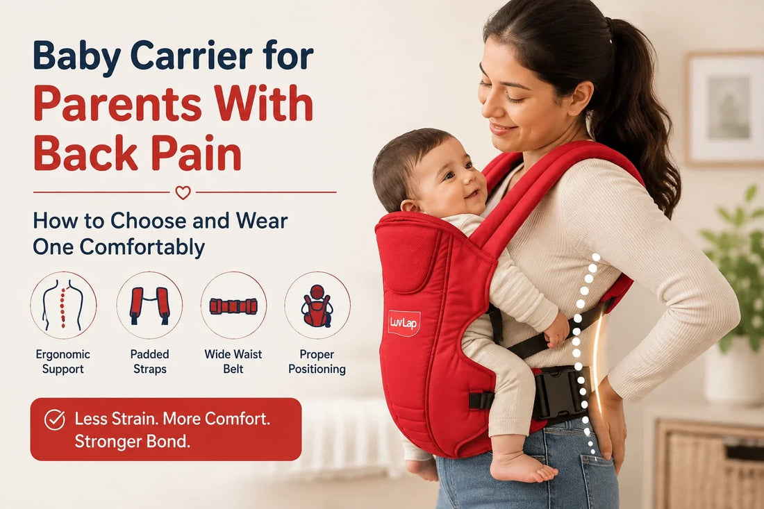 Baby Carrier for Parents With Back Pain: How to Choose and Wear One Comfortably