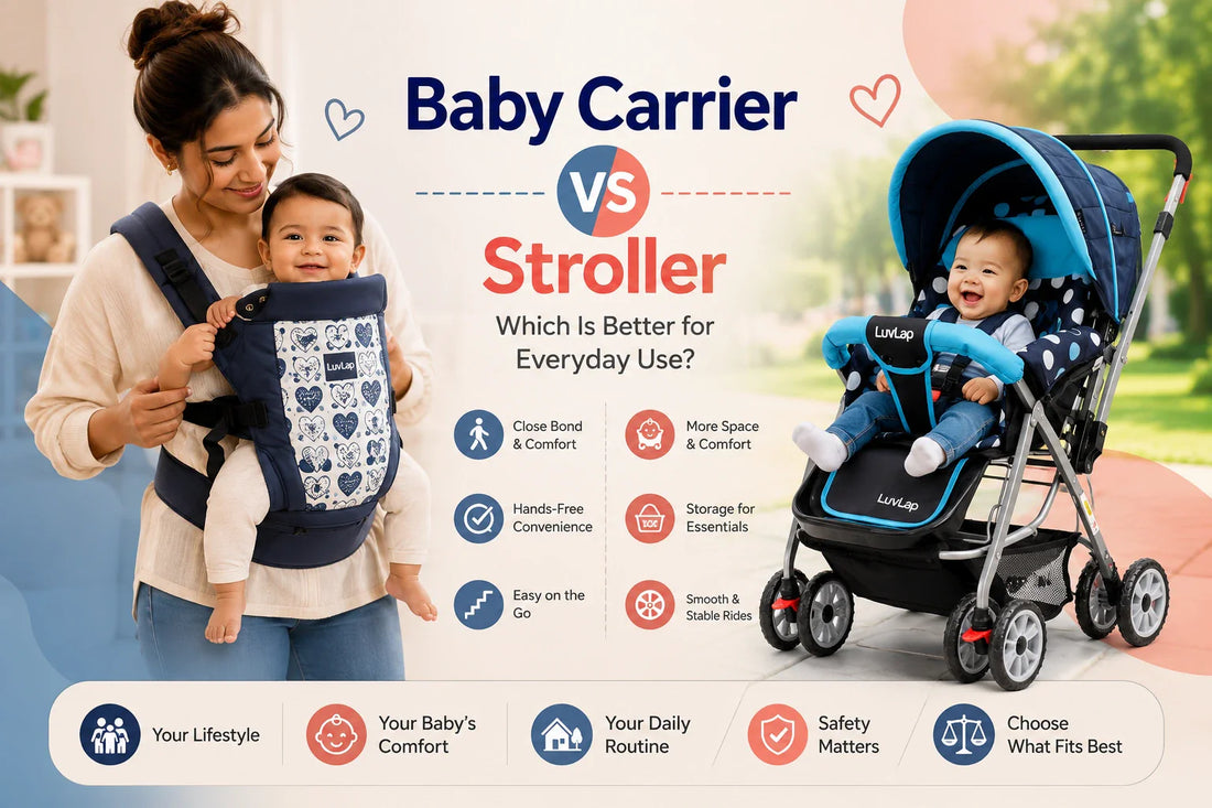 Baby Carrier vs Stroller: Which Is Better for Everyday Use?