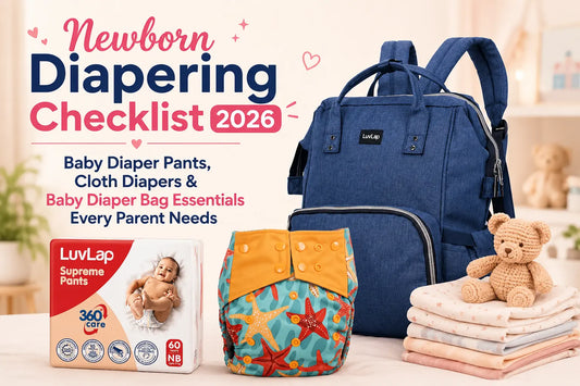 Newborn Diapering Checklist 2026: Baby Diaper Pants, Cloth Diapers & Baby Diaper Bag Essentials Every Parent Needs
