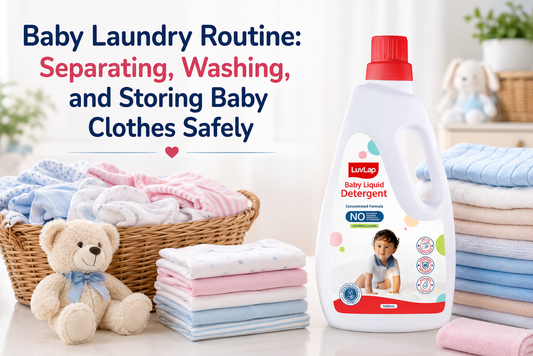 Baby Laundry Routine: Separating, Washing, and Storing Baby Clothes Safely