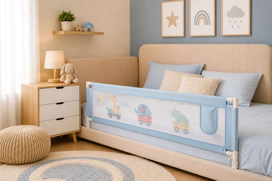 Bed Rail Colour and Bedroom Design Ideas for a Comfortable Baby Space