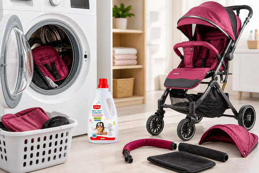 Can You Put a Baby Stroller in a Washing Machine? What Parts Can Be Washed?