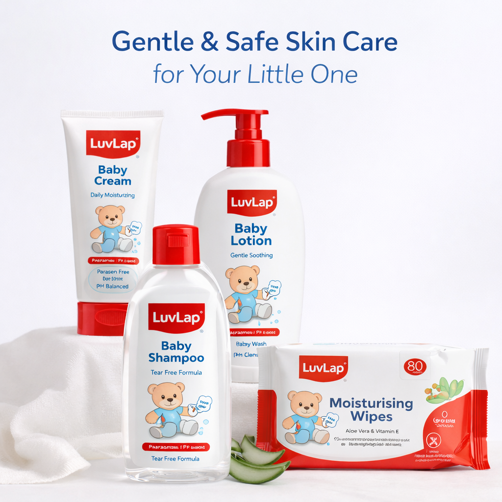 Nurturing Your Little One's Delicate Skin: The LuvLap Baby Skincare Guide