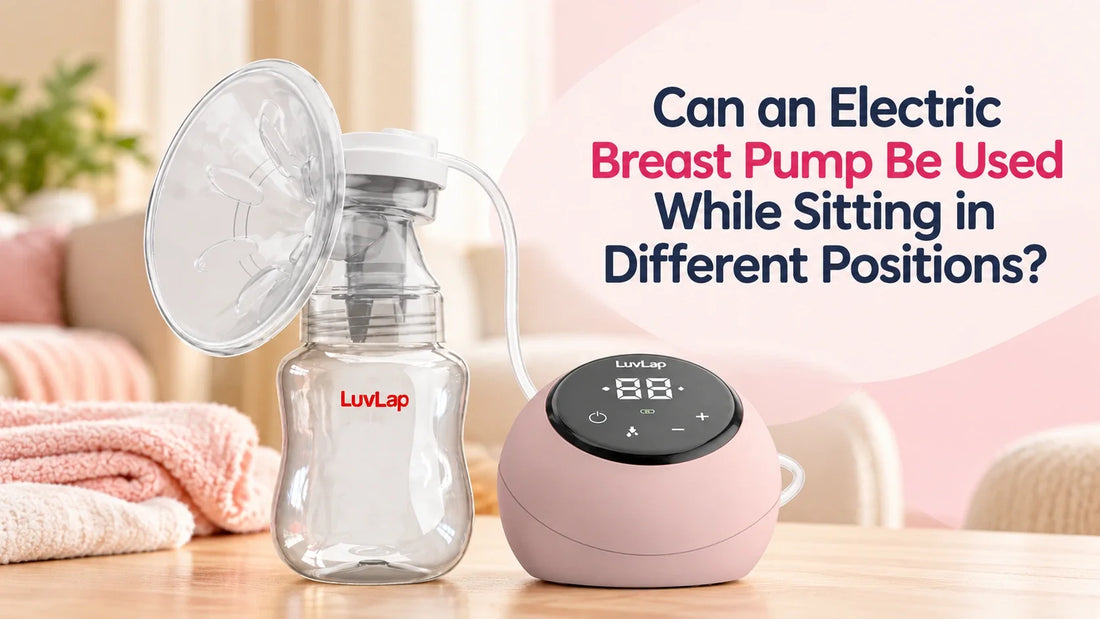 Can an Electric Breast Pump Be Used While Sitting in Different Positions?
