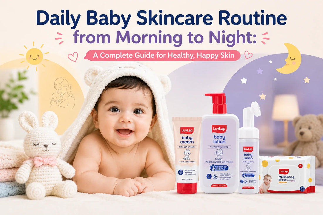Daily Baby Skincare Routine from Morning to Night: A Complete Guide for Healthy, Happy Skin