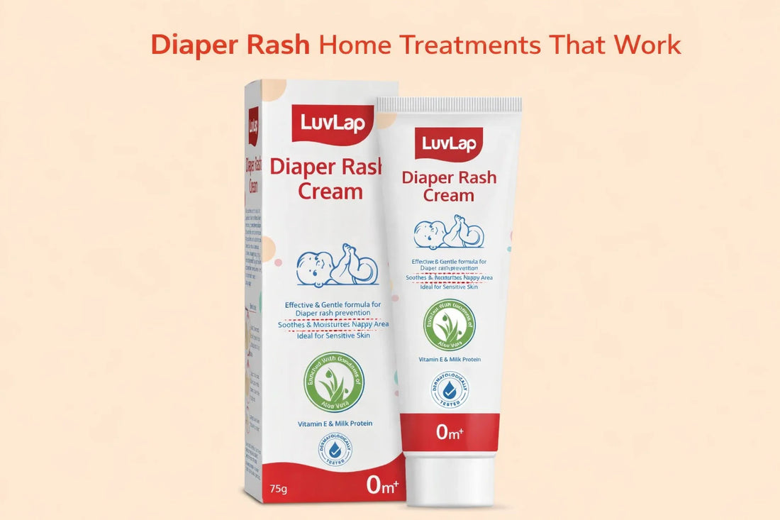 Diaper Rash Home Treatments That Work: Gentle Relief for Your Baby’s Delicate Skin