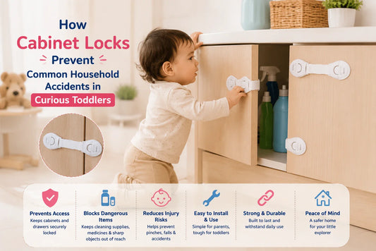 How Cabinet Locks Prevent Common Household Accidents in Curious Toddlers