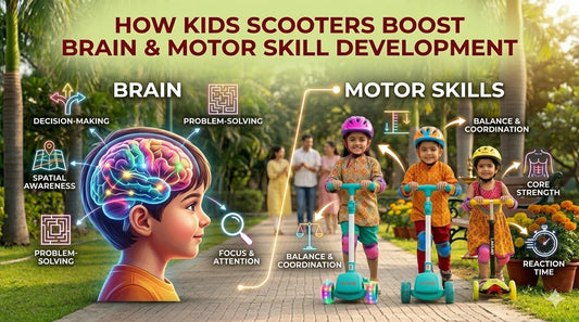 Kids Scooter & Child Development: How Scooting Boosts Brain, Balance, and Motor Skills in Growing Children