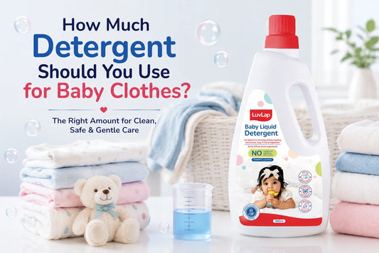 How Much Detergent Should You Use for Baby Clothes?