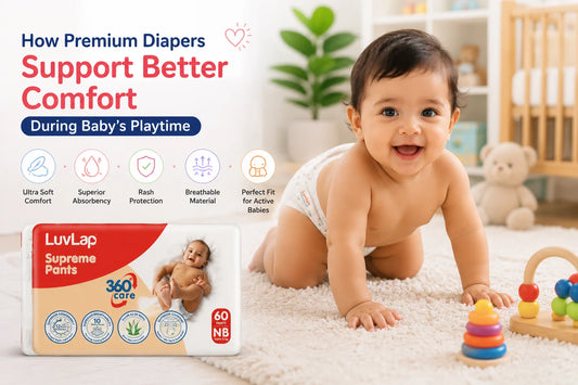 How Premium Diapers Support Better Comfort During Baby’s Playtime