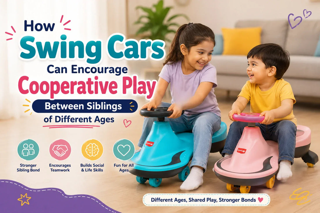 How Swing Cars Can Encourage Cooperative Play Between Siblings of Different Ages