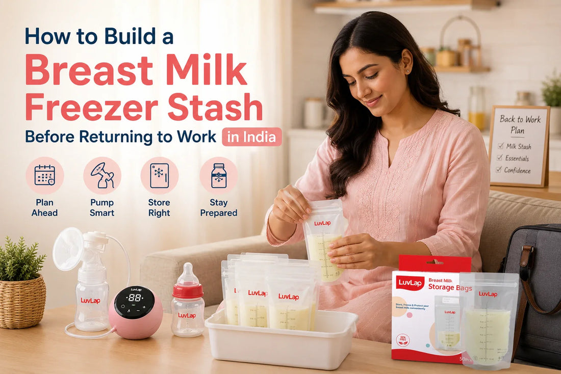 How to Build a Breast Milk Freezer Stash Before Returning to Work in India