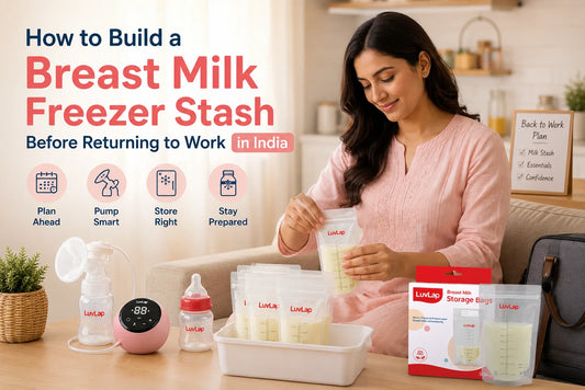 How to Build a Breast Milk Freezer Stash Before Returning to Work in India