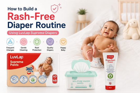 How to Build a Rash-Free Diaper Routine Using Supreme Diapers