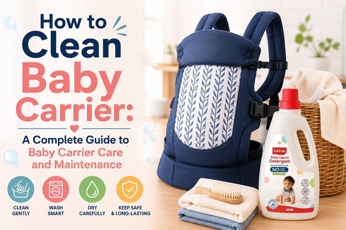 How to Clean Baby Carrier: A Complete Guide to Baby Carrier Care and Maintenance