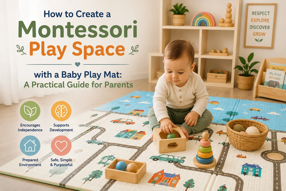How to Create a Montessori Play Space with a Baby Play Mat: A Practical Guide for Parents