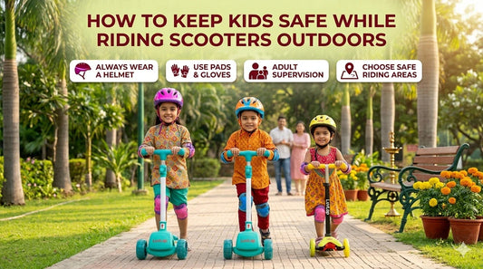 How to Keep Kids Safe While Riding Scooters Outdoors