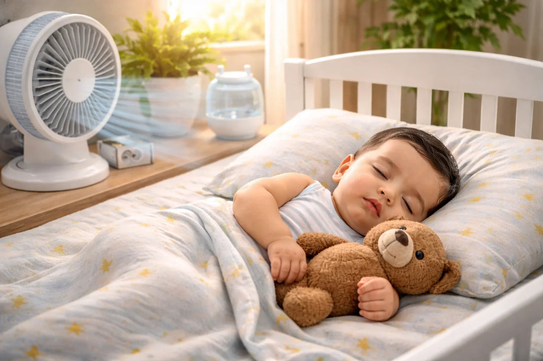 How to Make Babies Sleep Comfortably in Indian Heat