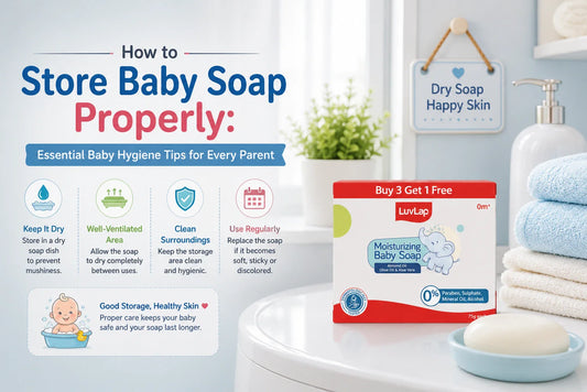 How to Store Baby Soap Properly: Essential Baby Hygiene Tips for Every Parent