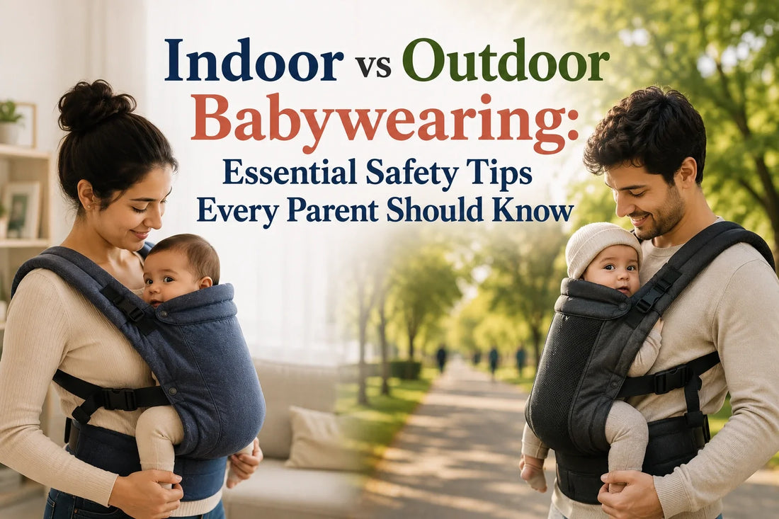 Indoor vs Outdoor Babywearing: Essential Safety Tips Every Parent Should Know