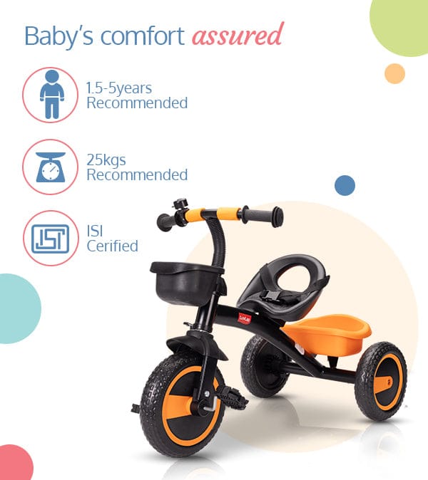 Baby Tricycle Buying Guide: Safety, Comfort, and Fun Factors – Luvlap Store