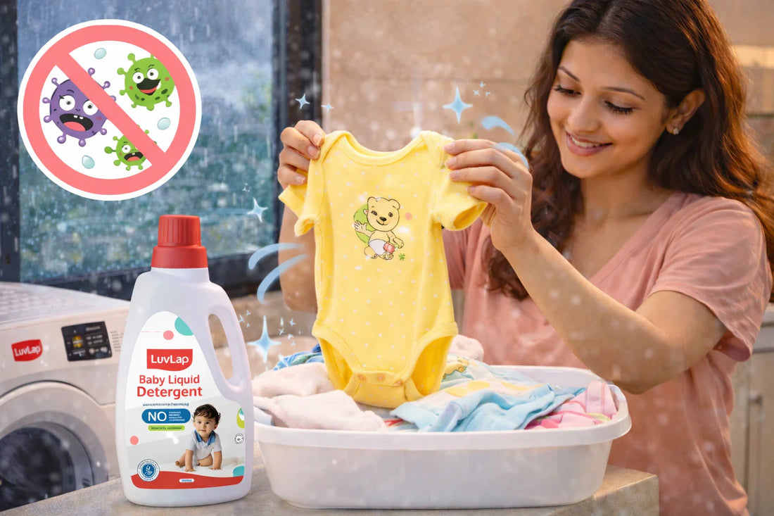 Laundry Care in the Rains: Ensuring Baby Clothes Are 100% Dry and Bacteria-Free