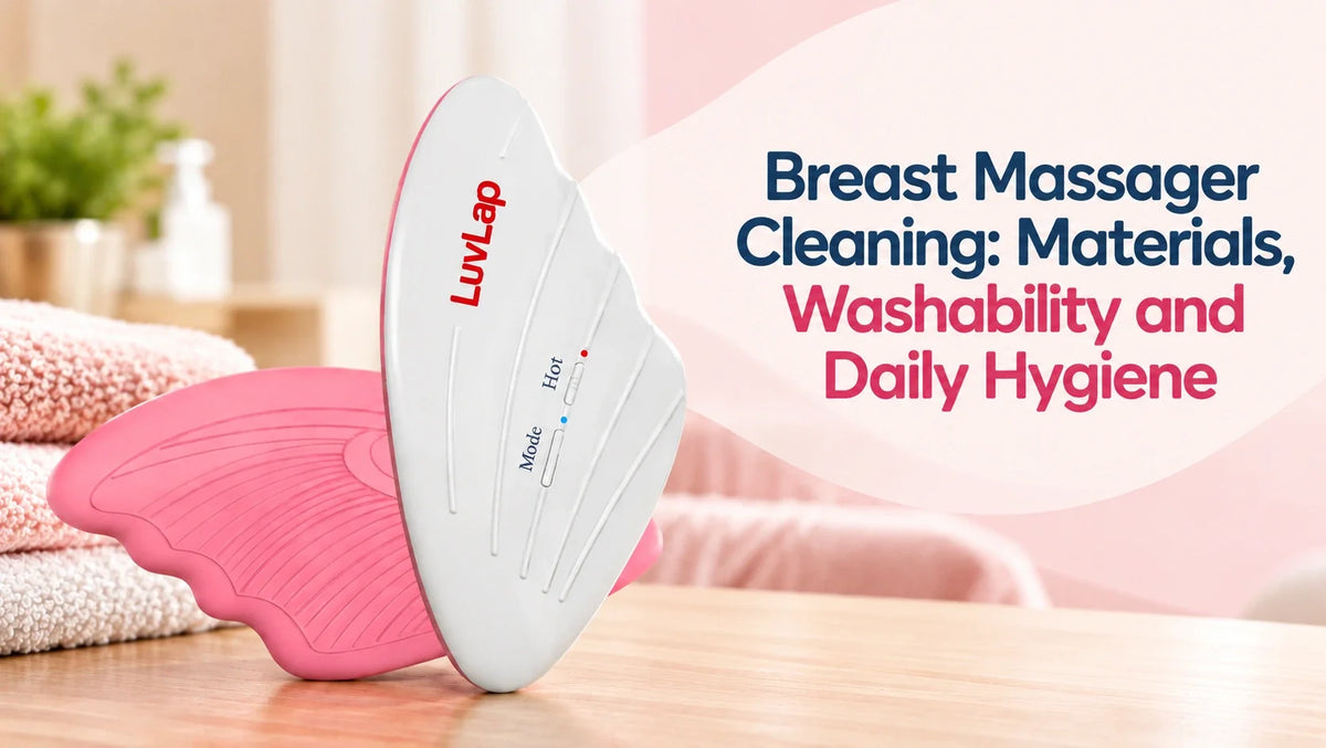 Breast Massager Cleaning: Materials, Washability and Daily Hygiene