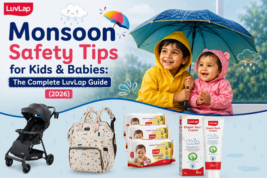 Monsoon Safety Tips for Kids & Babies: The Complete LuvLap Guide (2026)