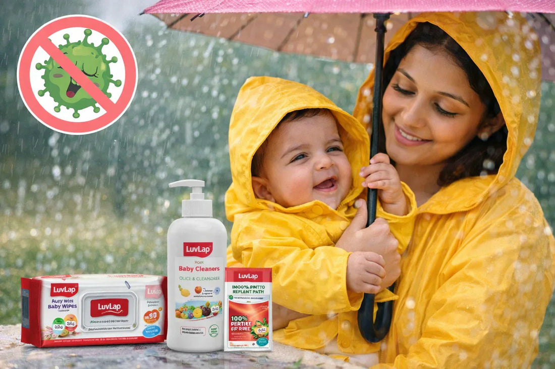 Monsoon Wellness & Infection Prevention: Keeping Your Baby Safe During the Rainy Season