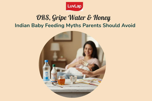 ORS, Gripe Water & Honey: Indian Baby Feeding Myths Parents Should Avoid