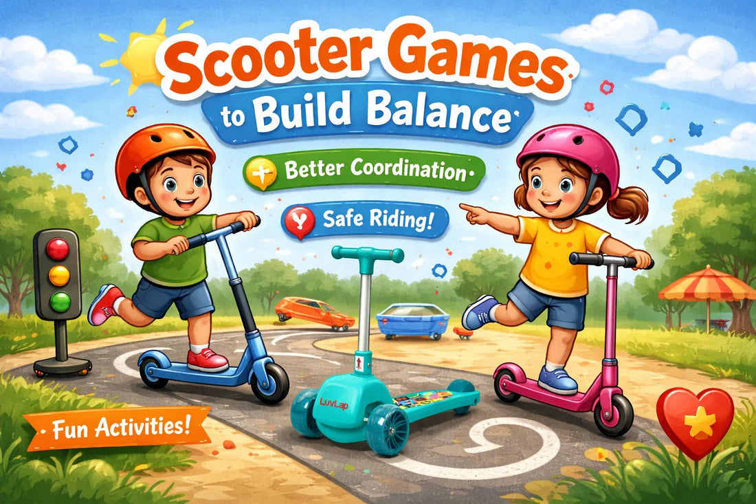Kids Scooter Games to Build Balance