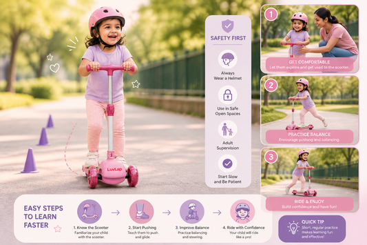 Scooter Riding Tips for Toddlers: Easy Steps to Help Kids Learn Faster