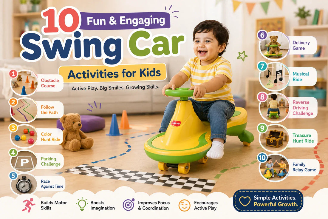 Swing Car Activities for Kids in India: 10 Fun Indoor Games & Creative Play Ideas