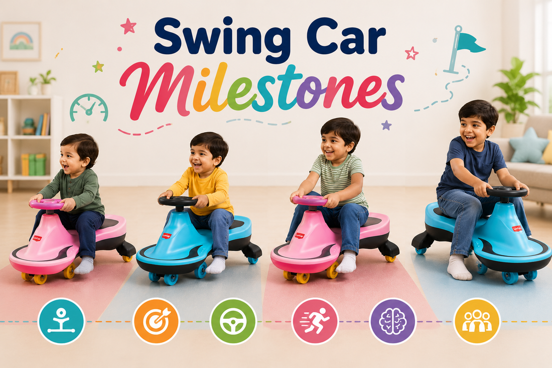 Swing Car Milestones: What Your Child Should Be Able to Do at 2, 3, 4, and 5 Years