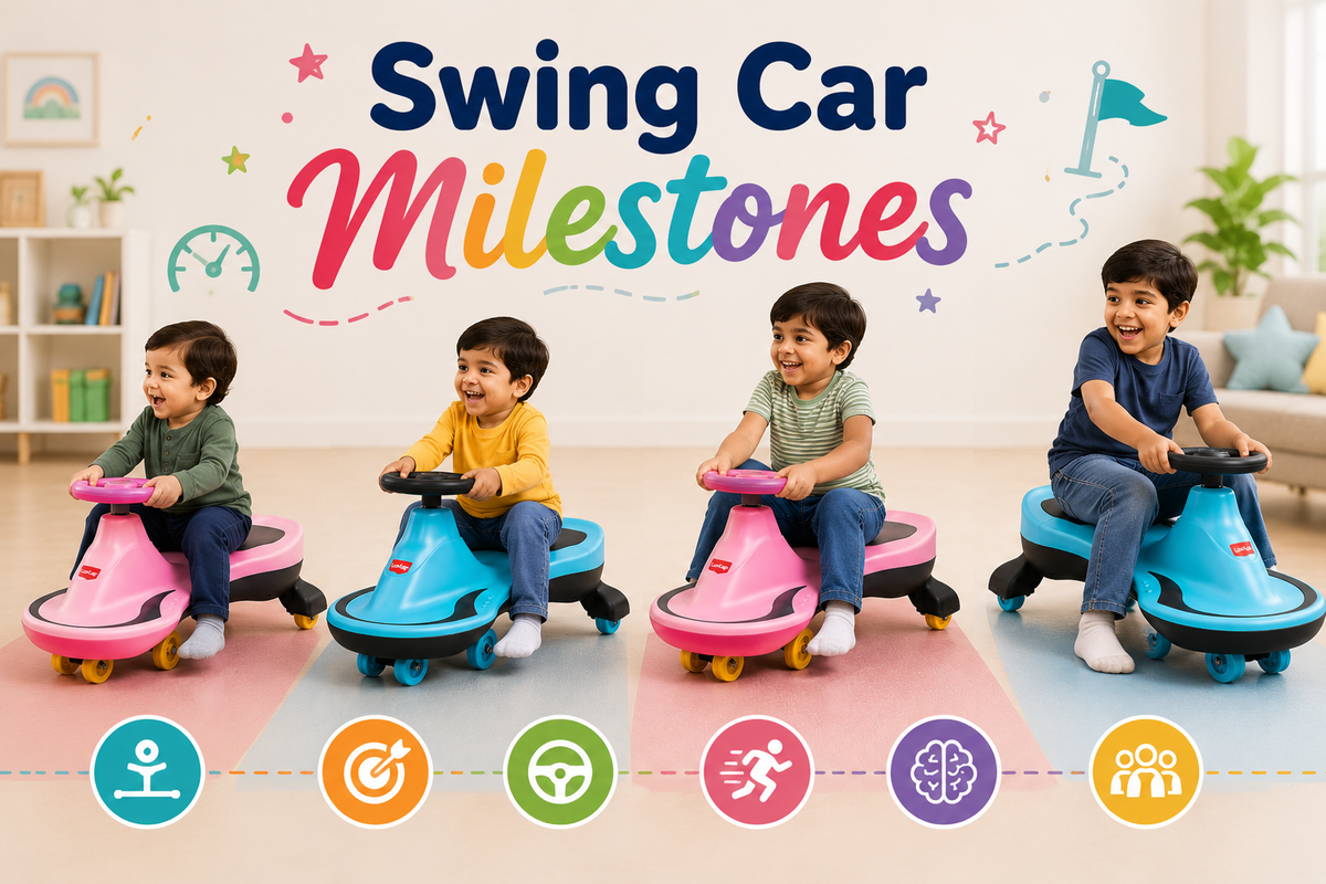 Swing Car Milestones: What Your Child Should Be Able to Do at 2, 3, 4, and 5 Years
