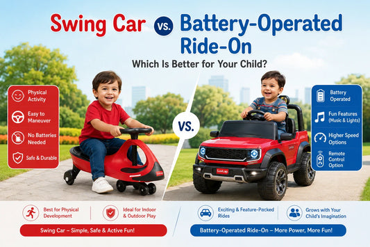 Swing Car vs. Battery-Operated Ride-On: Which Is Better for Your Child?