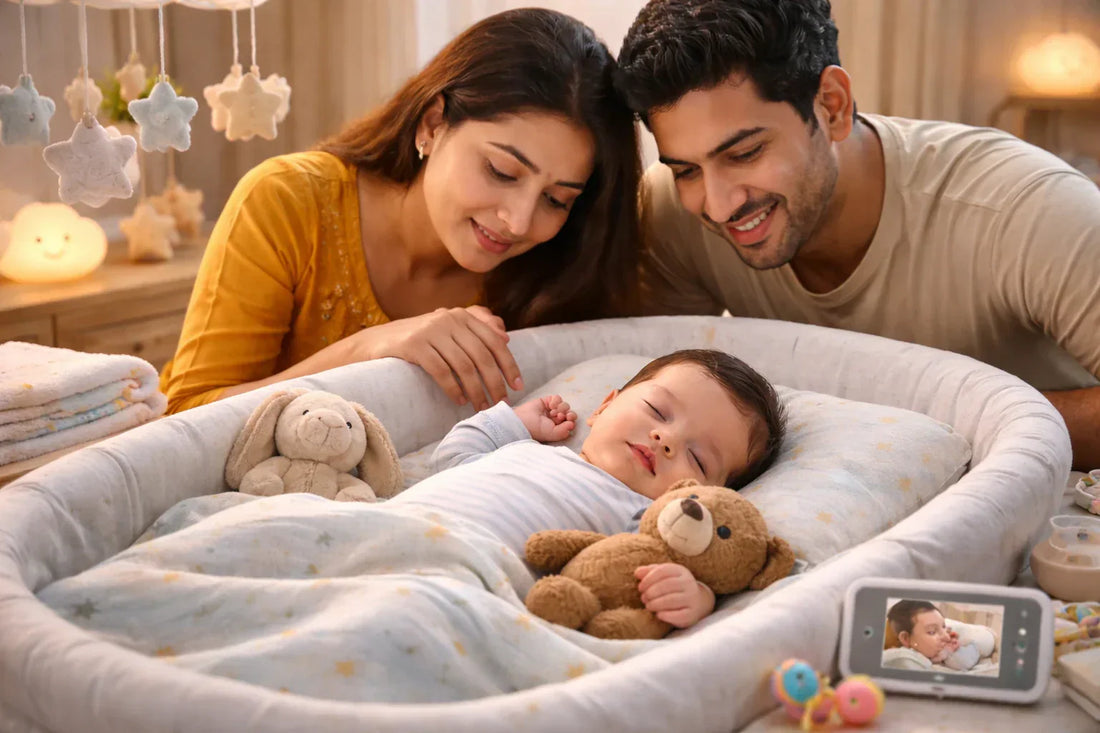The Ultimate Guide to Baby Sleep: A 0-12 Month Journey for Indian Parents