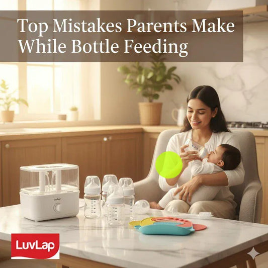 Top Mistakes Parents Make While Bottle Feeding
