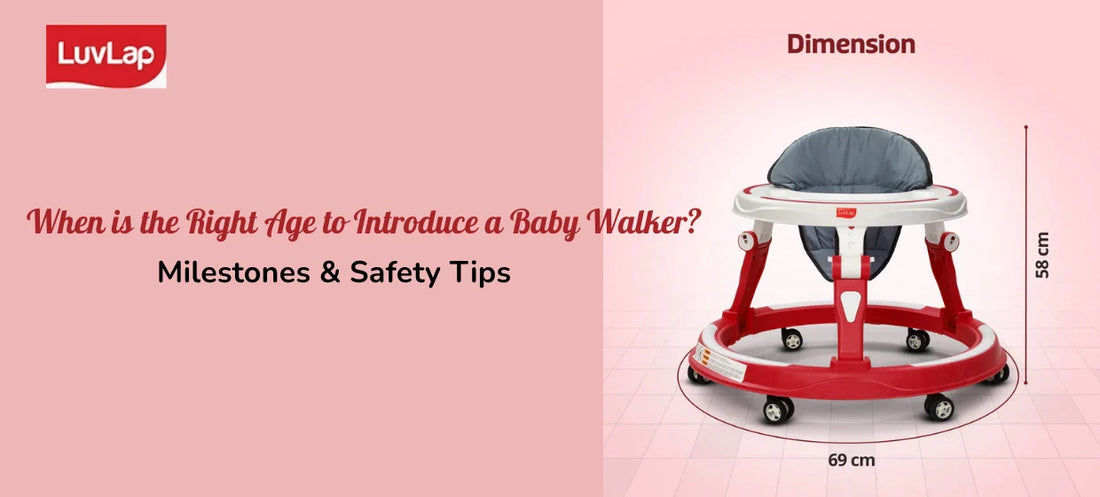When is the Right Age to Introduce a Baby Walker? Milestones & Safety Tips