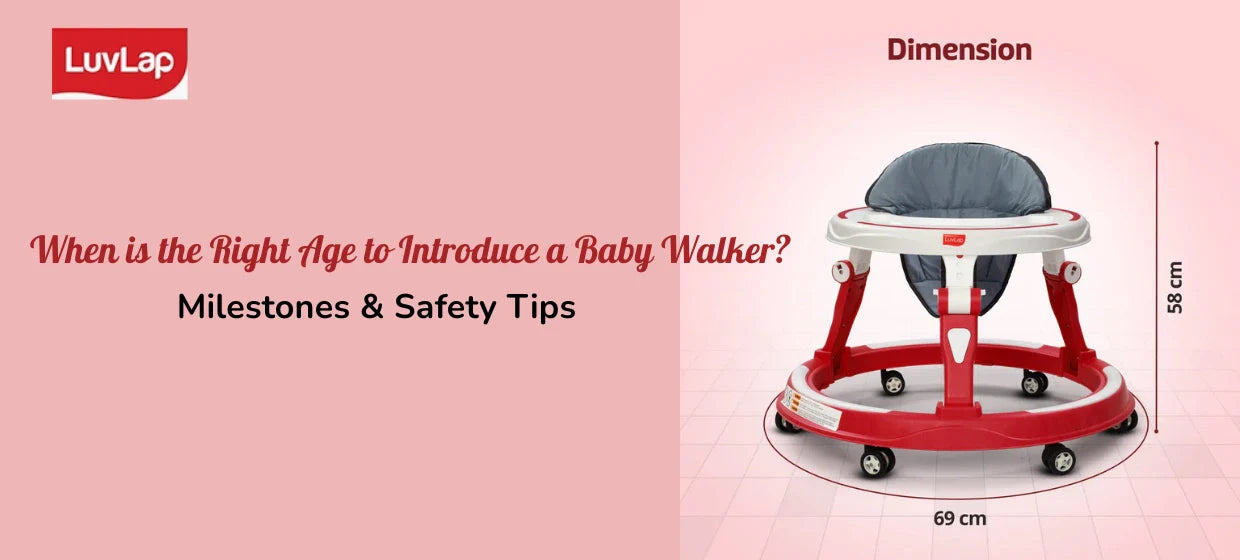 When is the Right Age to Introduce a Baby Walker? Milestones & Safety Tips