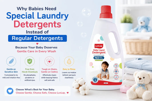Why Babies Need Special Laundry Detergents Instead of Regular Detergents