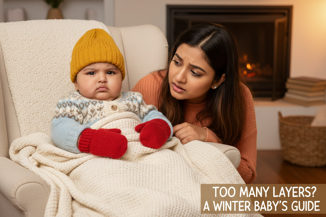 Are You Overdressing Your Baby? Common Winter Clothing Mistakes Indian Parents Make