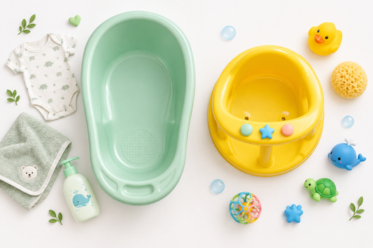 What Is the Difference Between a Baby Bath Tub and a Baby Bath Seat?