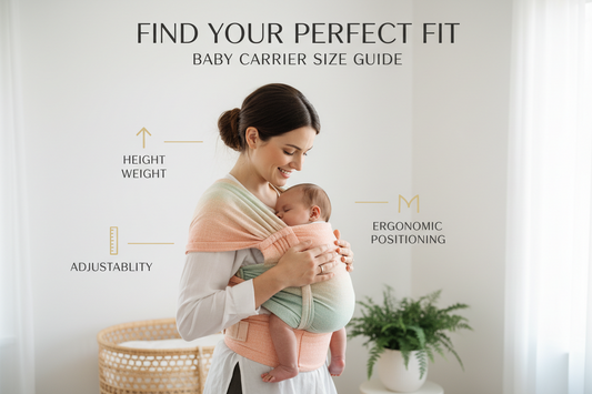 Baby Carrier Size Guide: How to Choose the Right Fit for Parents and Babies