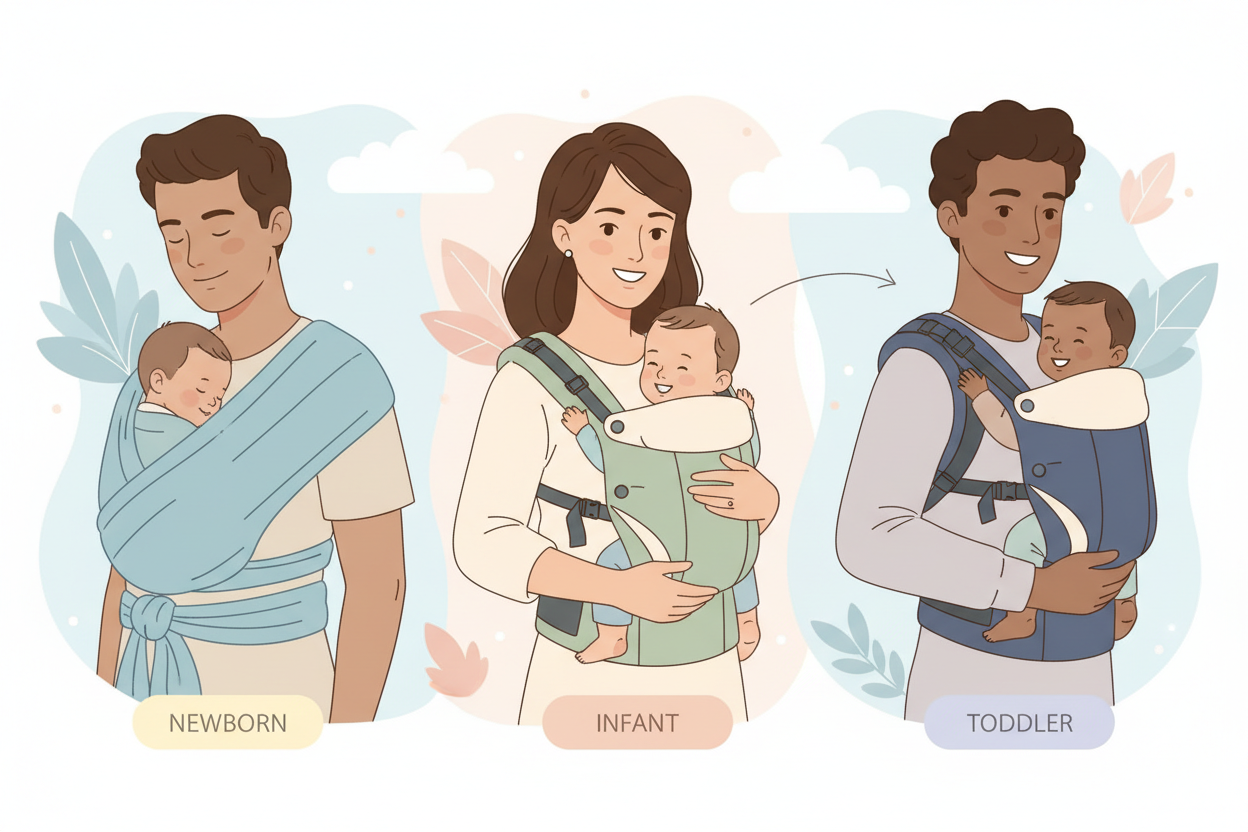 Baby Carrier Styles for Each Age Group: A Practical Guide for Growing Families