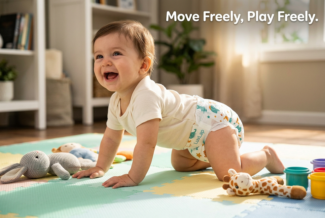 Baby Diapers for Active Days: Features That Help With Movement