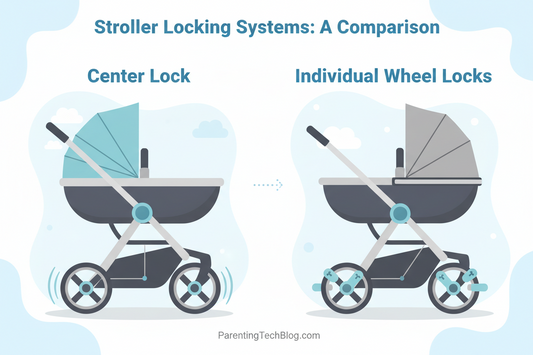Baby Stroller Center Lock vs Individual Wheel Locks: What Is the Difference?